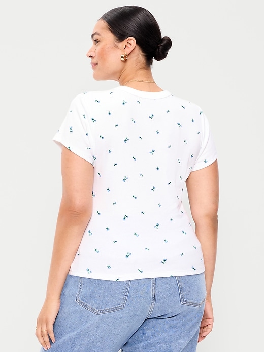 Image number 9 showing, Snug Crop T-Shirt