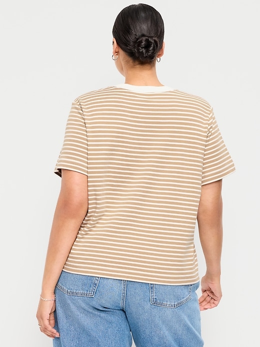 Image number 8 showing, Relaxed Heavyweight Crew-Neck T-Shirt