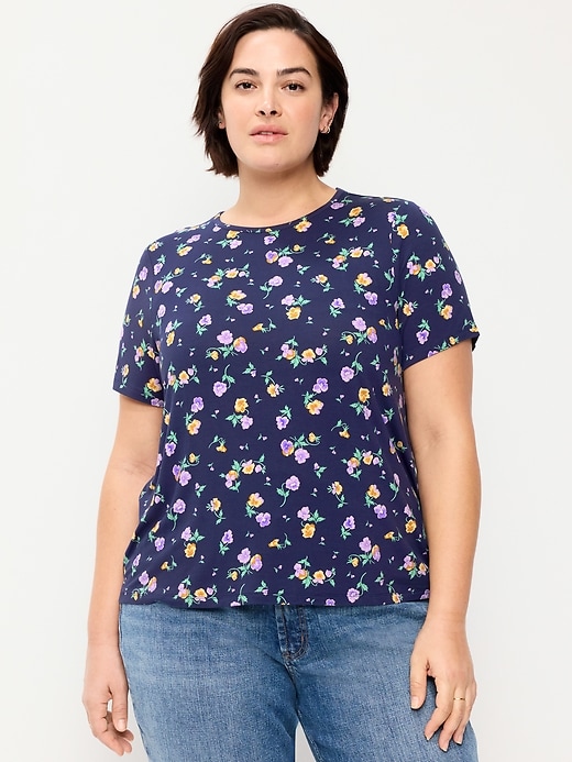 Image number 6 showing, Luxe Crew-Neck T-Shirt