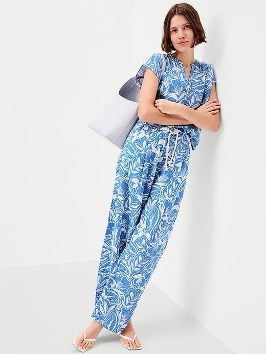 Image number 3 showing, Short-Sleeve Popover Top