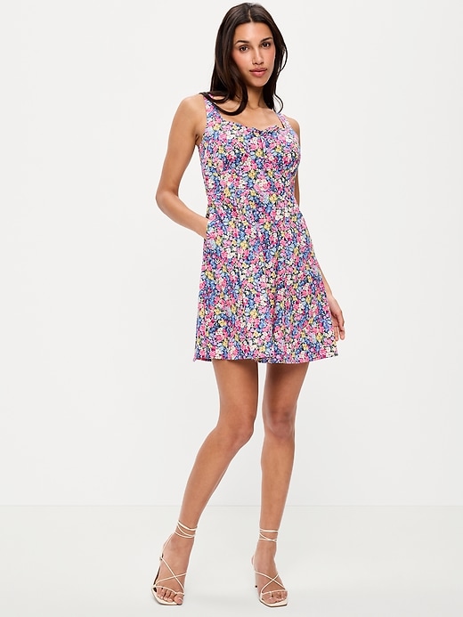 Old Navy Women's Fit & Flare Linen Mini Dress - Yellow - Plus Size 4X Old Navy Women's Fit & Flare Linen Mini Dress - Yellow - Plus Size 4X