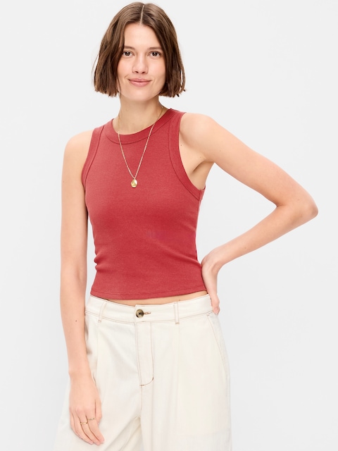 Snug Crop Tank Top