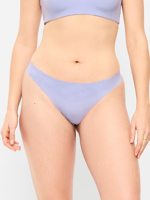Image number 5 showing, Low-Rise No-Show Thong