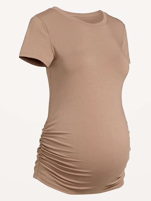 Image number 2 showing, Maternity Crew-Neck T-Shirt