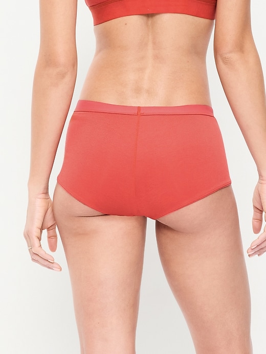 Image number 2 showing, Ribbed Hipster Underwear