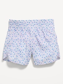 Image number 4 showing, High-Waisted Dolphin-Hem Run Shorts for Girls
