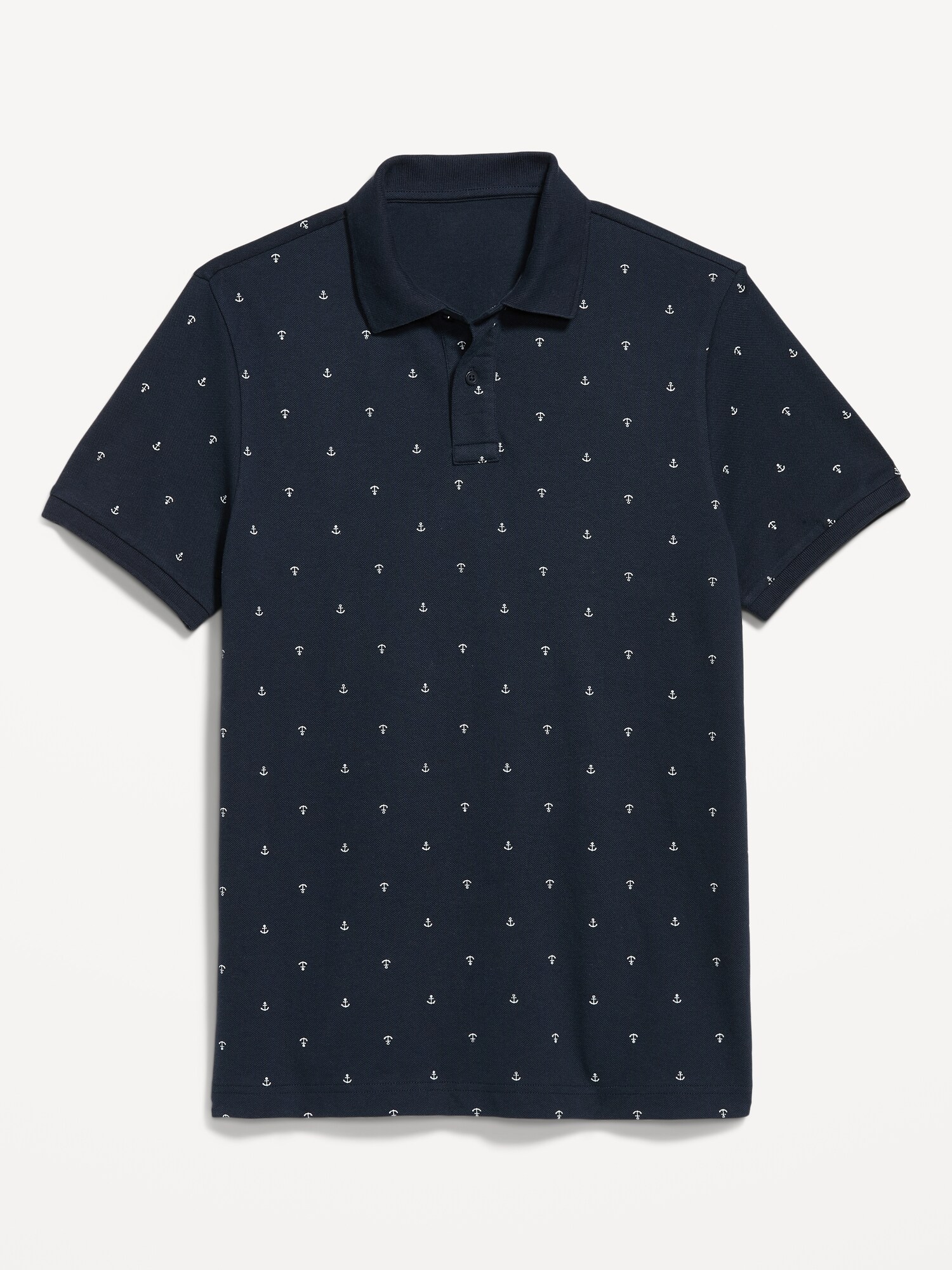 Мужское поло Old Navy Built-In Flex Pro Polo for Men, цвет: С принтом — фото 4