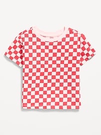 Image number 1 showing, Printed Short-Sleeve T-Shirt for Toddler Girls