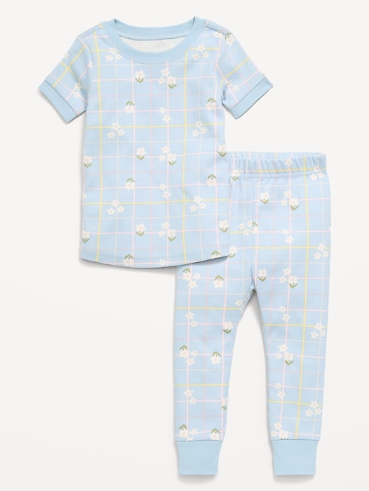 Image number 1 showing, Unisex Snug-Fit Printed Pajama Set for Toddler & Baby