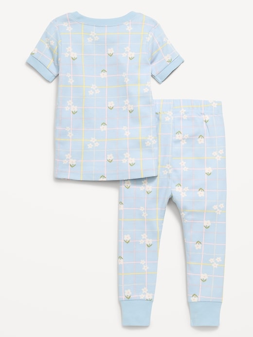 Image number 2 showing, Unisex Snug-Fit Printed Pajama Set for Toddler & Baby