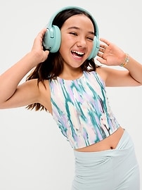 Image number 4 showing, PowerSoft Longline Sports Bra for Girls