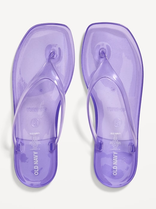 Image number 1 showing, Flip-Flop Jelly Sandals for Women