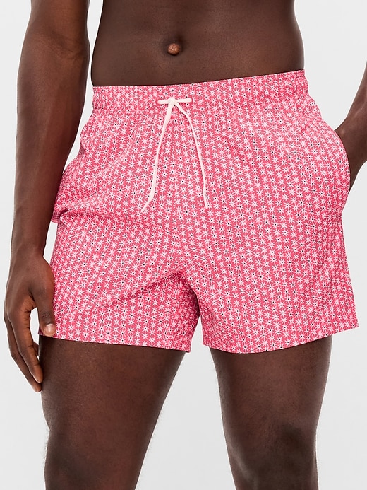 Image number 1 showing, Swim Trunks -- 5-inch inseam