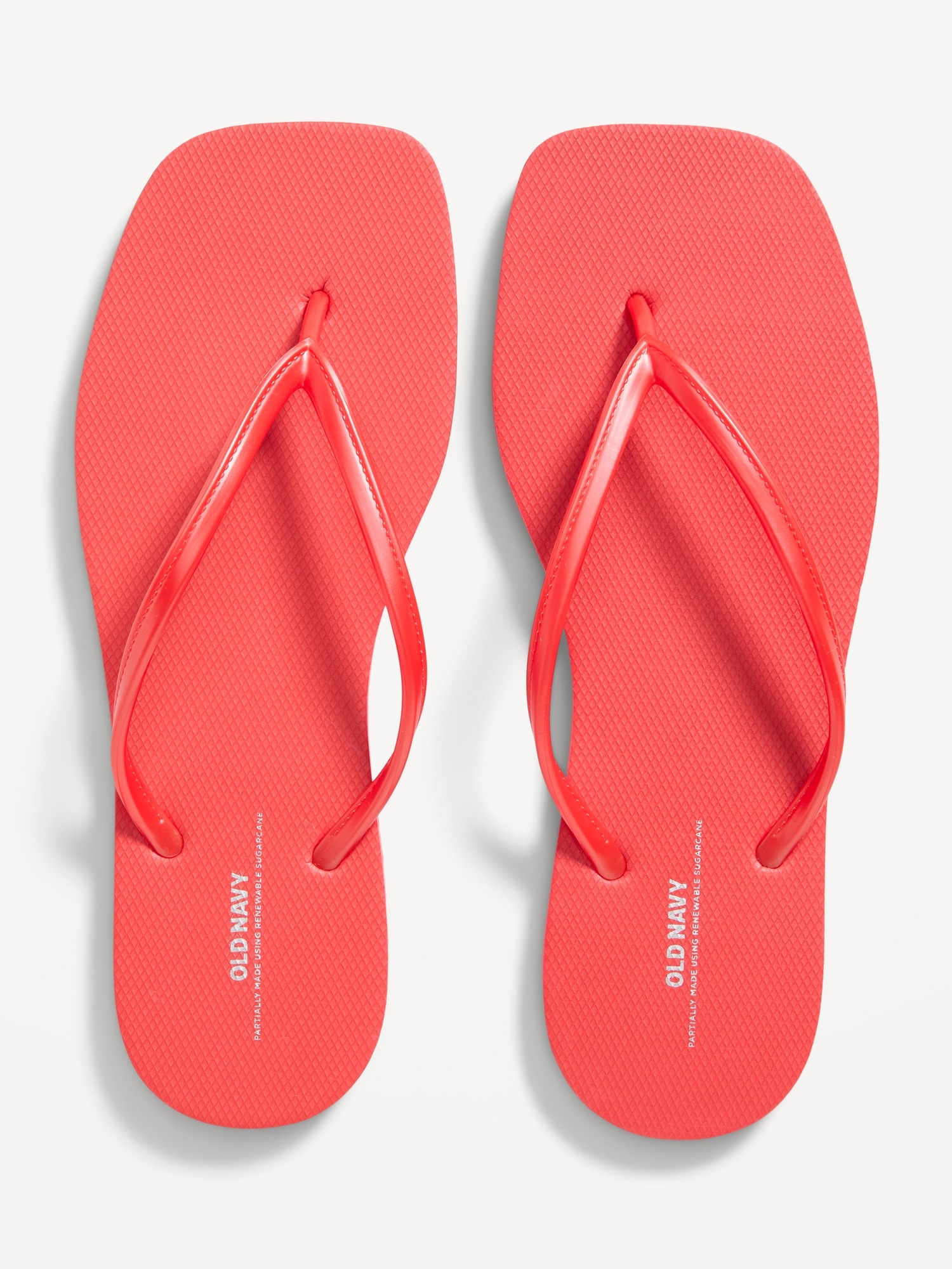 Square Toe Flip-Flop Sandals