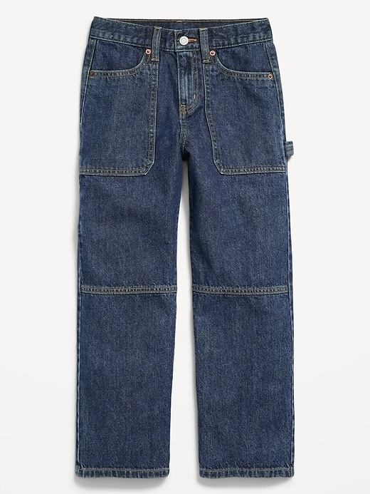 Image number 2 showing, Baggy Carpenter Utility Jeans for Boys