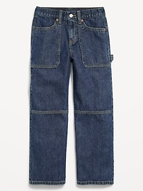 Image number 2 showing, Baggy Carpenter Utility Jeans for Boys