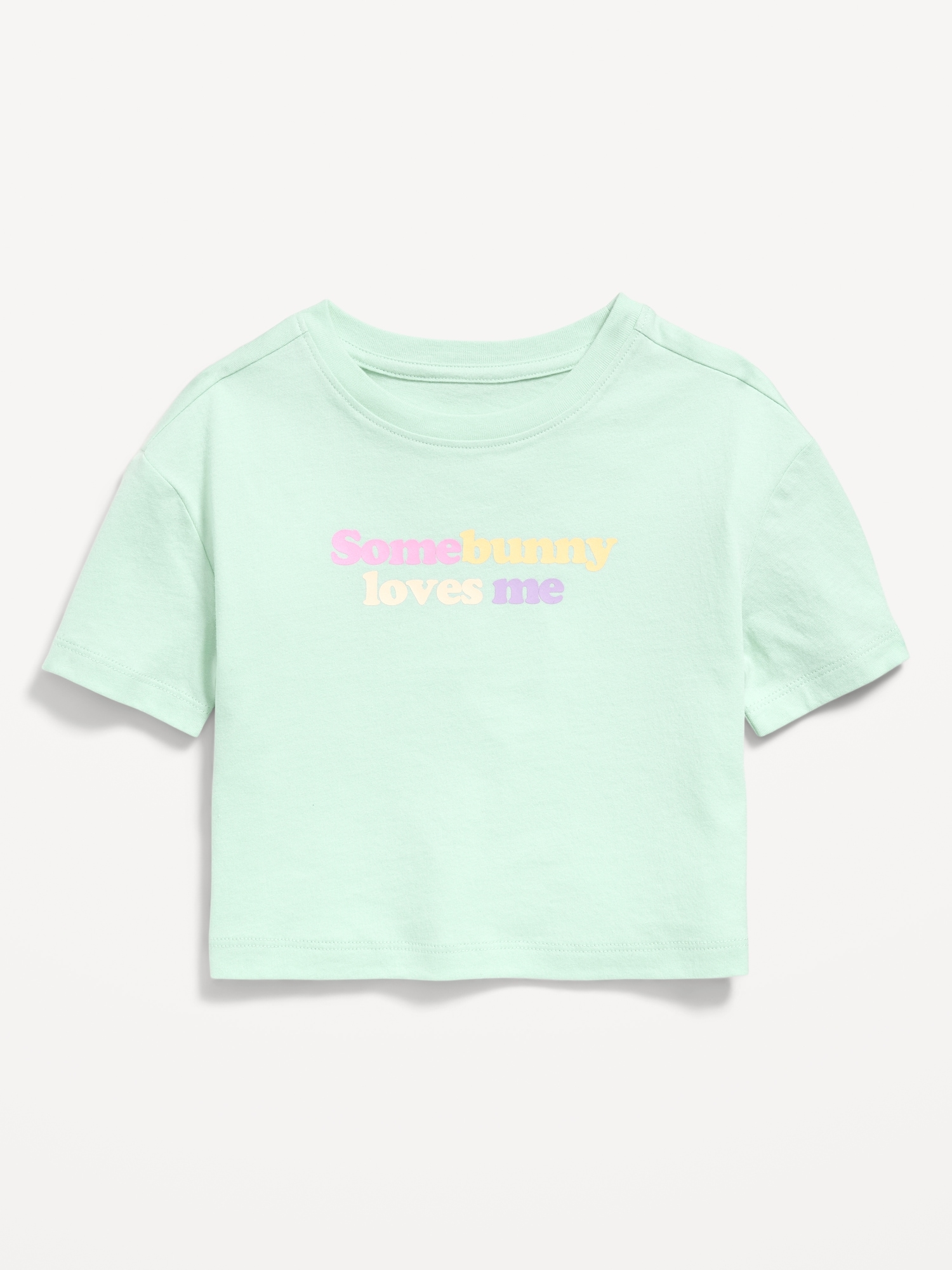 Short-Sleeve Boxy Graphic T-Shirt for Toddler Girls