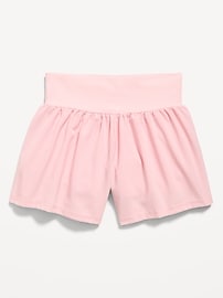 Image number 4 showing, High-Waisted StretchTech Performance Shorts for Girls