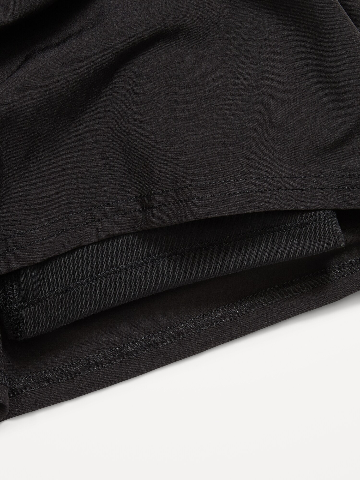 Шорты Old Navy High-Waisted StretchTech Performance Shorts для девочек, цвет: Чёрный — фото 5