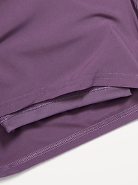 Image number 3 showing, High-Waisted StretchTech Performance Shorts for Girls