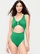 Textured One-Piece Cut-Out Swimsuit - image 5