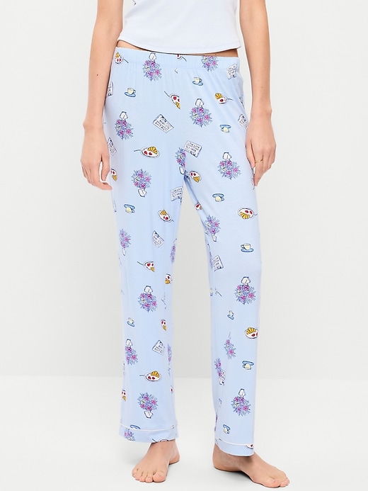 Image number 1 showing, Sunday Sleep Knit Jersey Pant