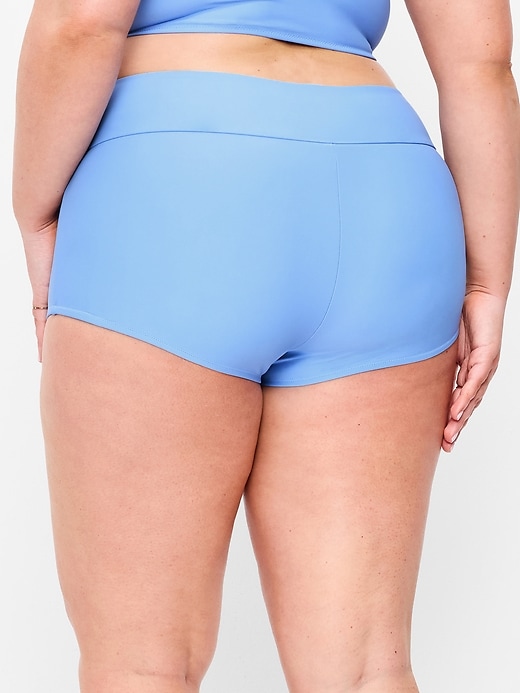 Image number 8 showing, High-Waisted Retro Swim Bottoms