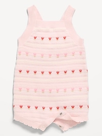 Image number 2 showing, Sleeveless Sweater-Knit Romper for Baby