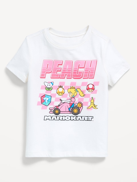 Mario Kart™ Peach Graphic T-Shirt for Toddler Girls
