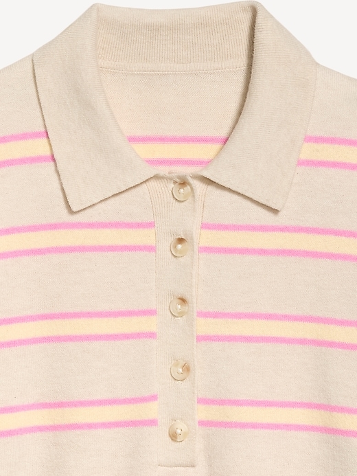 Image number 5 showing, SoSoft Lite Short-Sleeve Cropped Polo