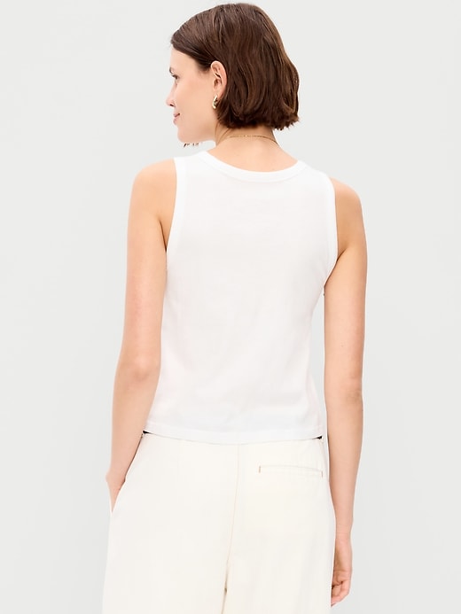 Image number 2 showing, Relaxed Scoop-Neck Tank Top