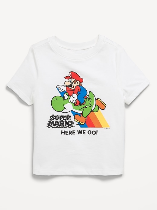 Image number 1 showing, Super Mario™ Unisex Graphic T-Shirt for Toddler