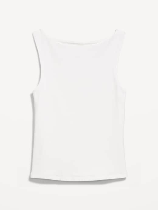 Image number 5 showing, Hug Double-Layer Boat-Neck Top