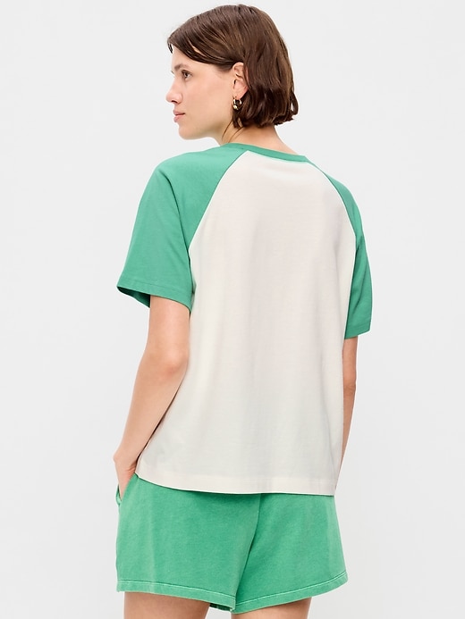 Image number 2 showing, Vintage Crew-Neck Raglan T-Shirt