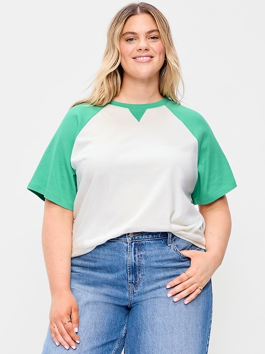 Image number 7 showing, Vintage Crew-Neck Raglan T-Shirt