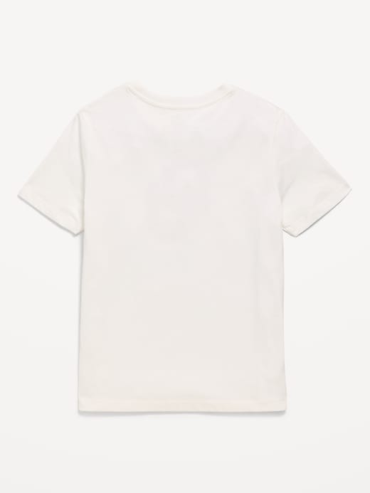 Image number 2 showing, College Graphic Gender-Neutral T-Shirt for Kids