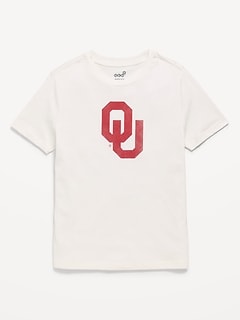 College Graphic Gender-Neutral T-Shirt for Kids