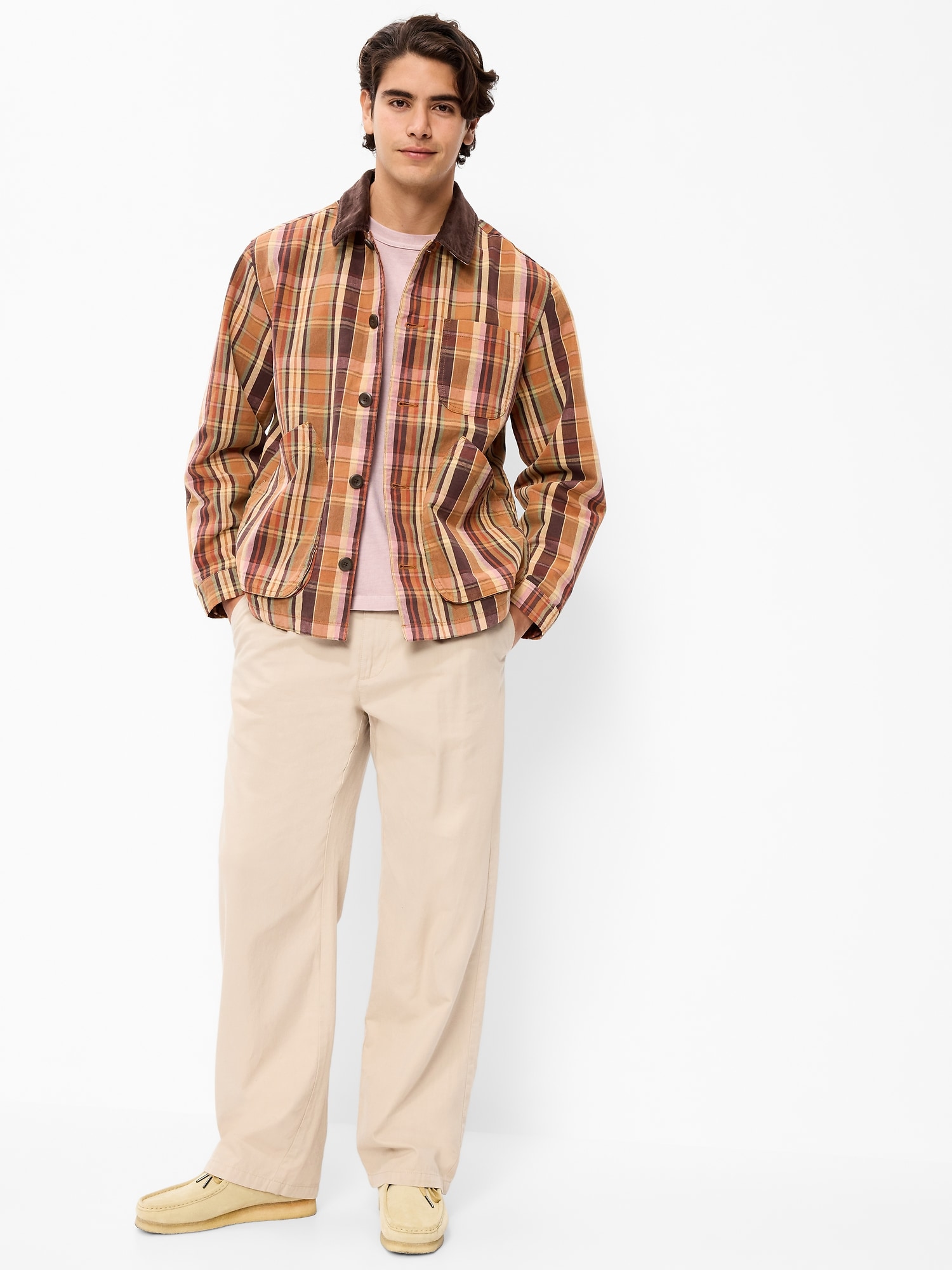 Loose Canvas Workwear Jacket