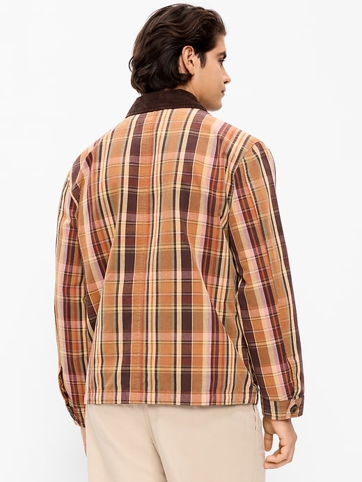 Image number 2 showing, Loose Canvas Workwear Jacket