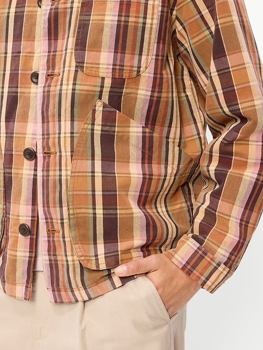 Image number 5 showing, Loose Canvas Workwear Jacket