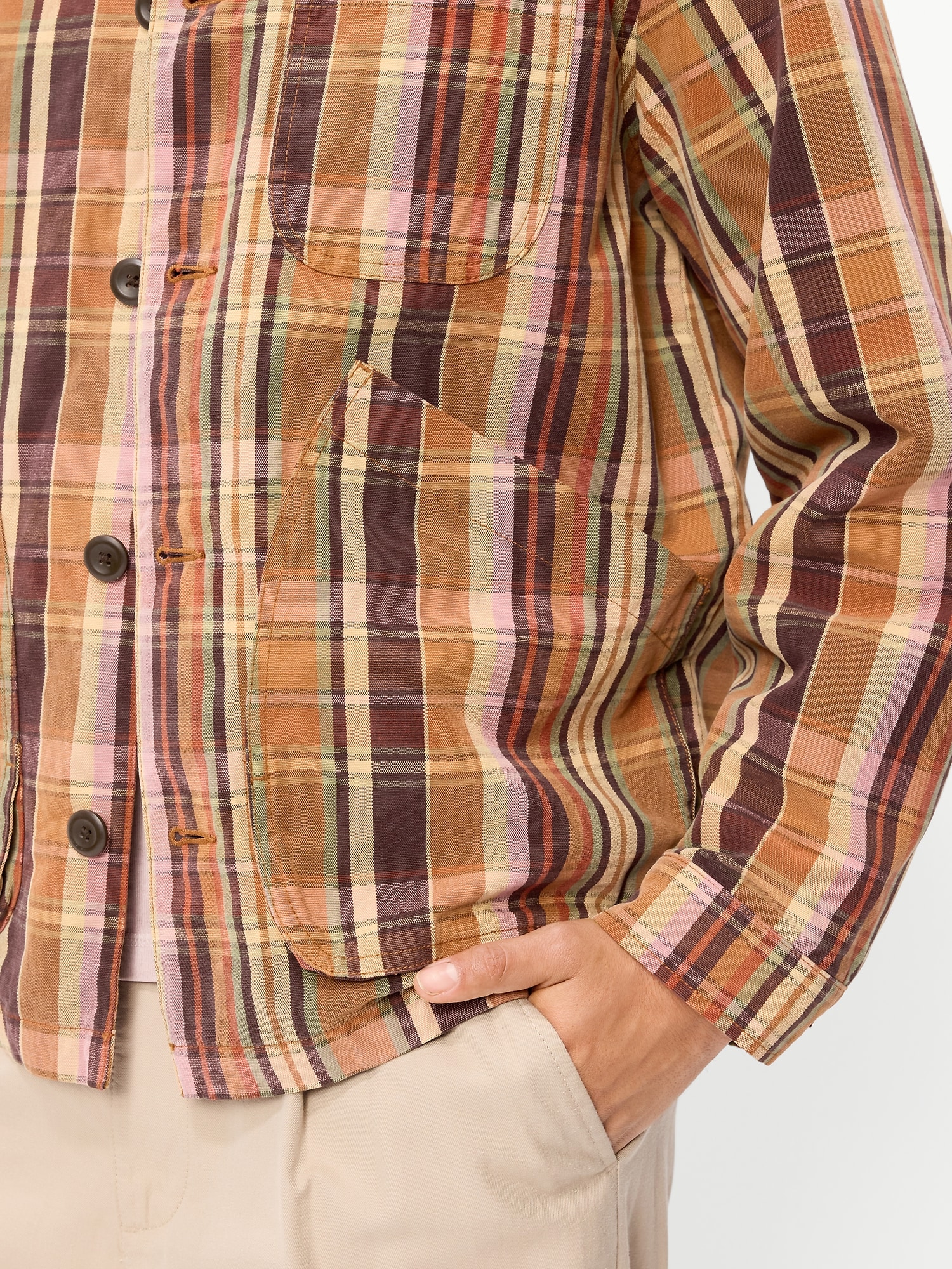 Loose Canvas Workwear Jacket