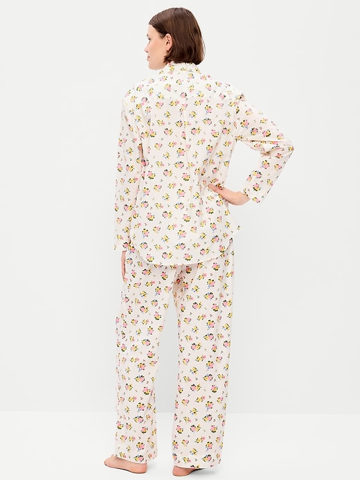 Image number 2 showing, Poplin Pajama Pant Set