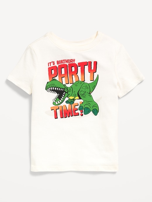 Image number 1 showing, Disney/Pixar© Birthday Graphic T-Shirt for Toddler Boys