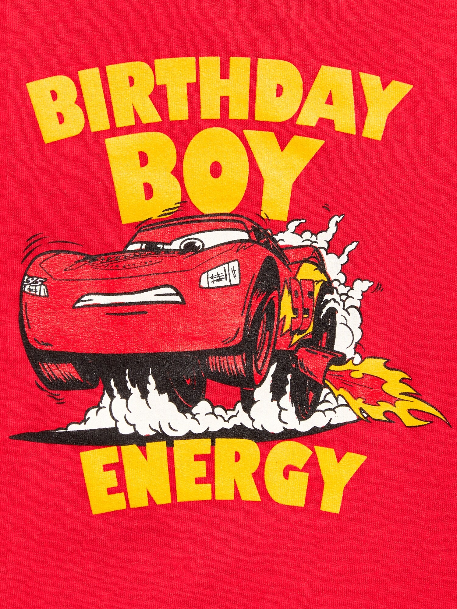 Детская футболка Old Navy Disney/Pixar Birthday с принтом для мальчиков-малышей, цвет: Disney Cars — фото 3