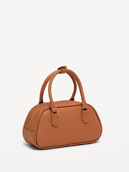 Image number 2 showing, Mini Bowler Bag