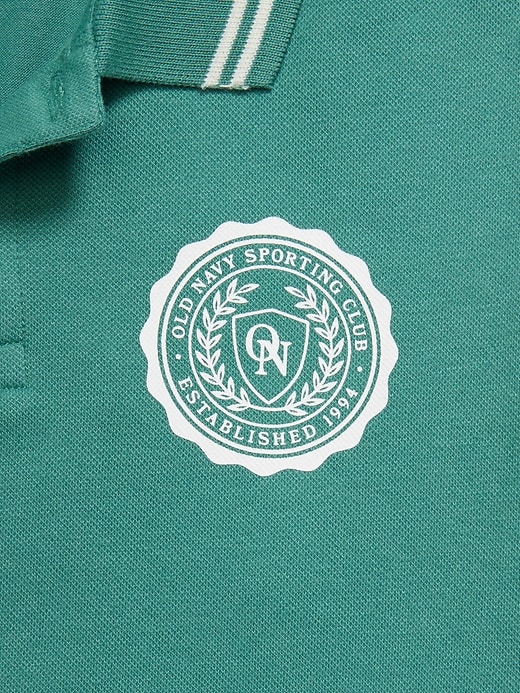 Image number 4 showing, Short-Sleeve Pique Graphic Polo Shirt for Boys