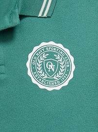 Image number 4 showing, Short-Sleeve Pique Graphic Polo Shirt for Boys