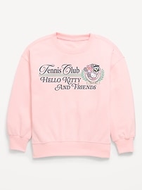 Image number 2 showing, Hello Kitty® Oversized Graphic Tunic Sweatshirt for Girls