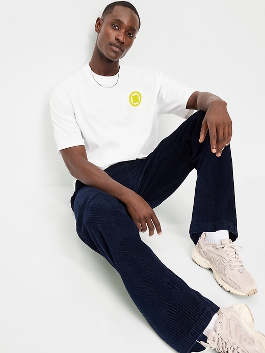 Image number 3 showing, Heavyweight Graphic Cropped T-Shirt