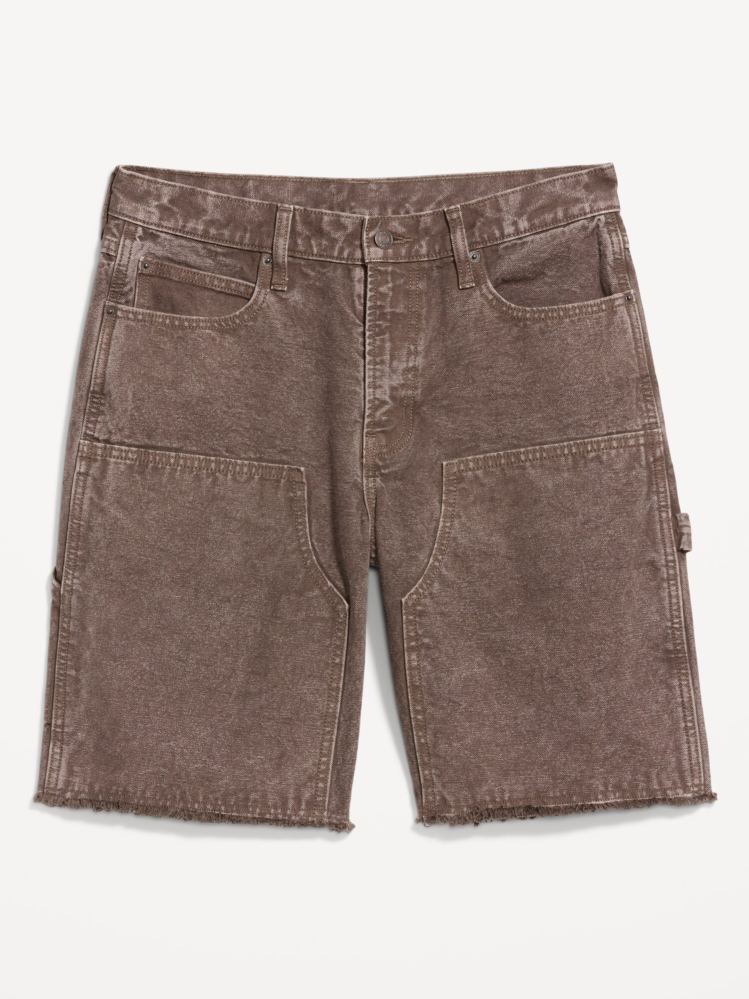 Мужские шорты Old Navy Baggy Carpenter Shorts-- 10-inch inseam, цвет: Коричневый — фото 5